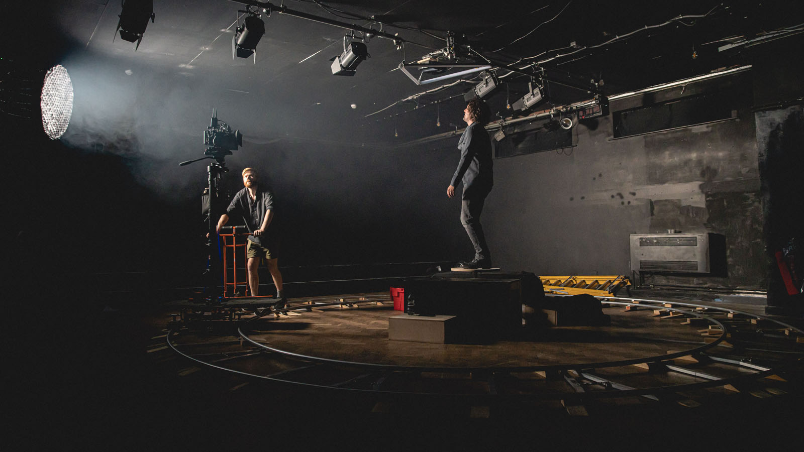 Video production still from Gavin Thorpe