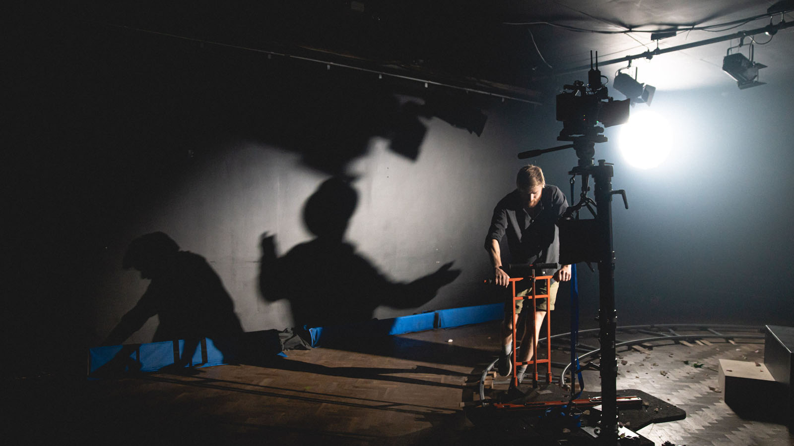 Video production still from Gavin Thorpe