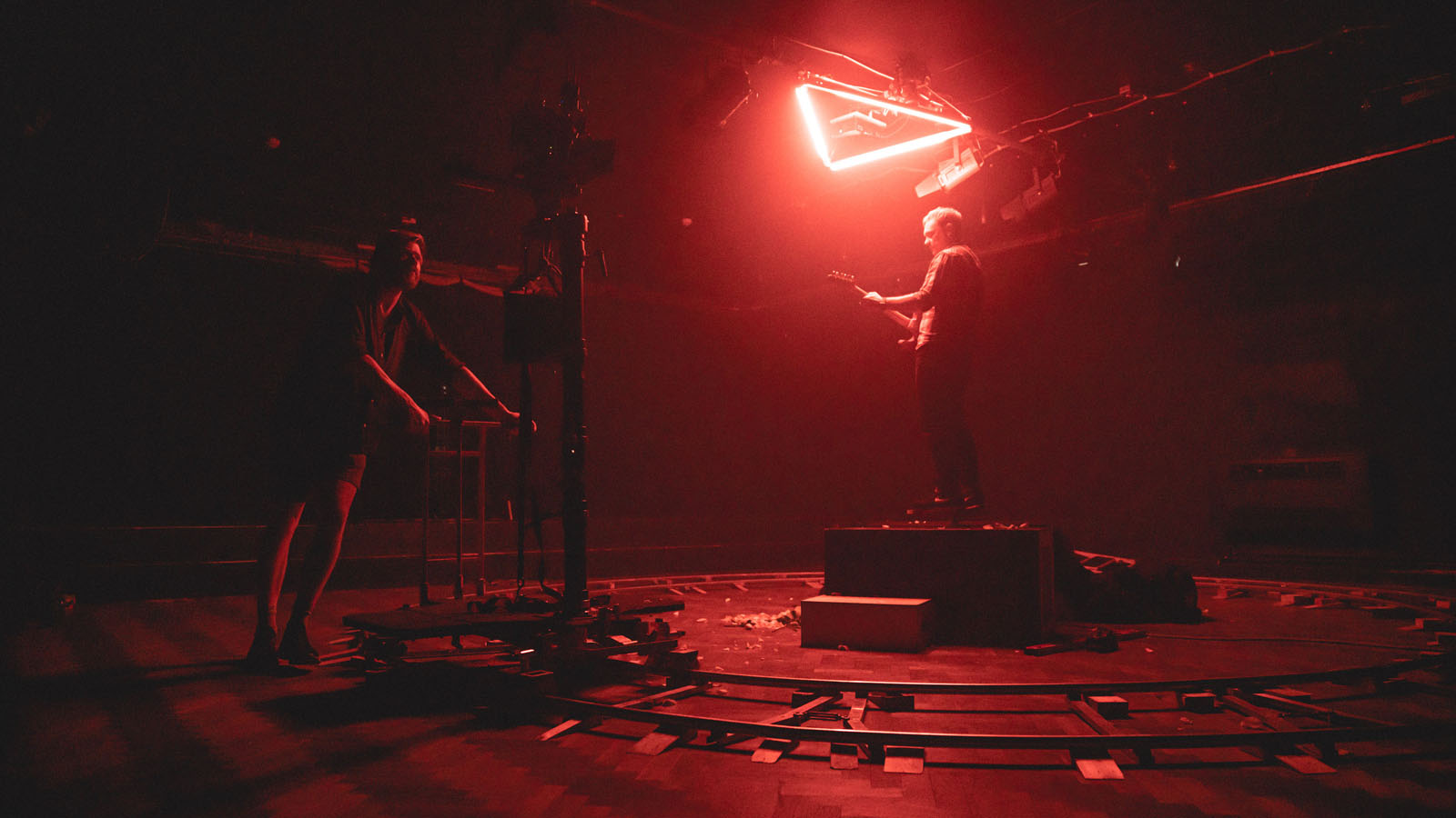 Video production still from Gavin Thorpe