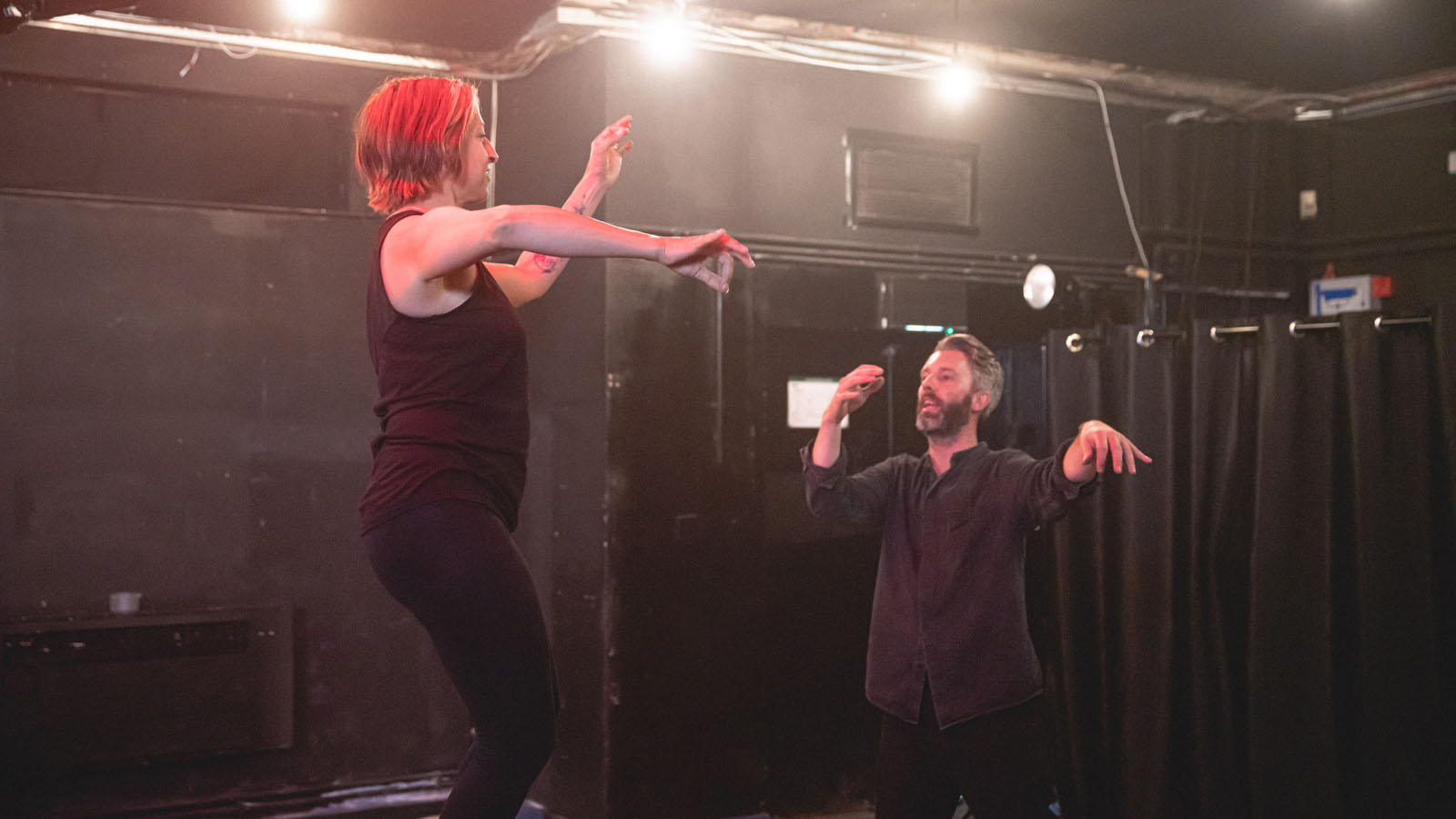Video production still from Gavin Thorpe