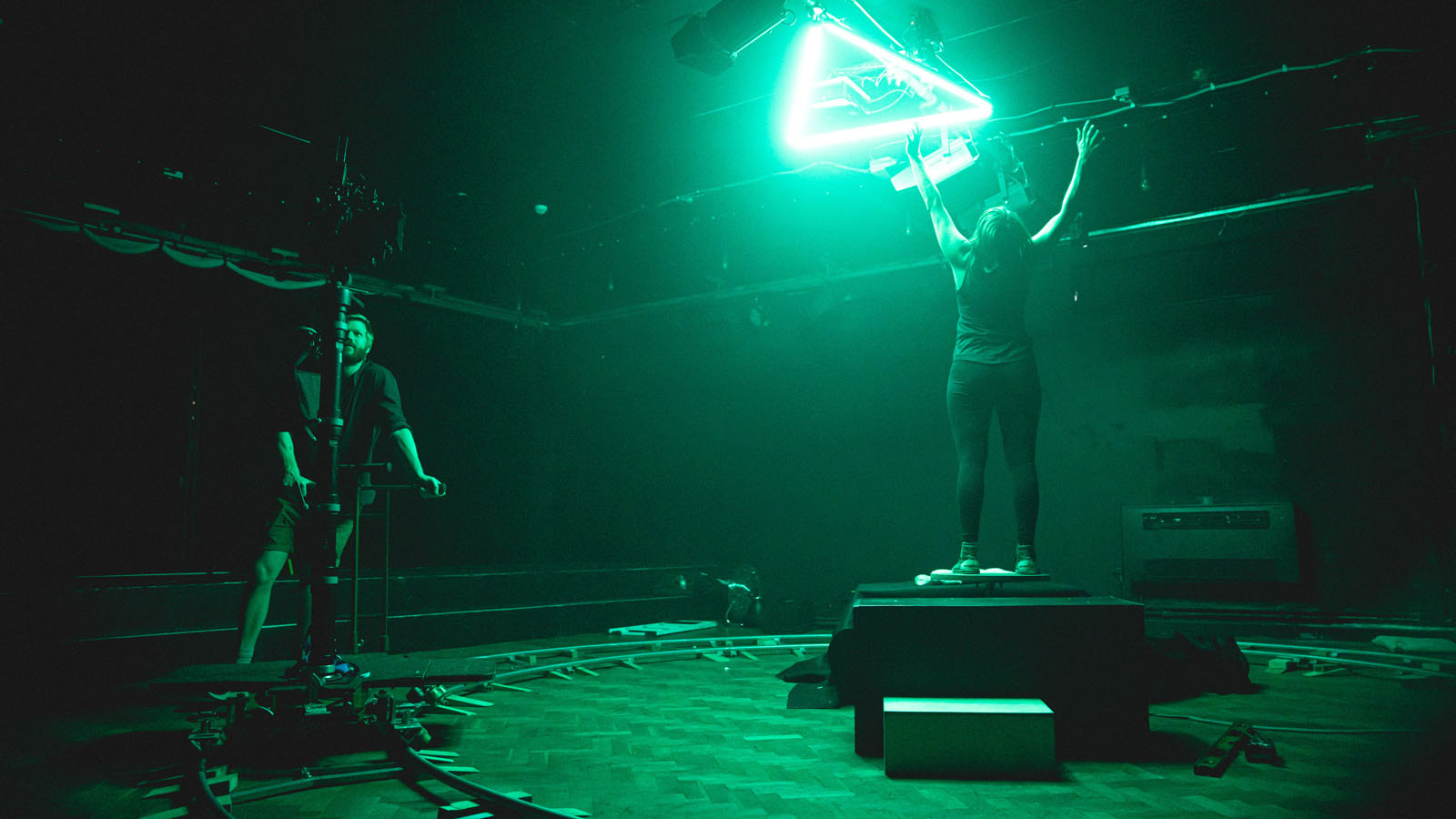 Video production still from Gavin Thorpe