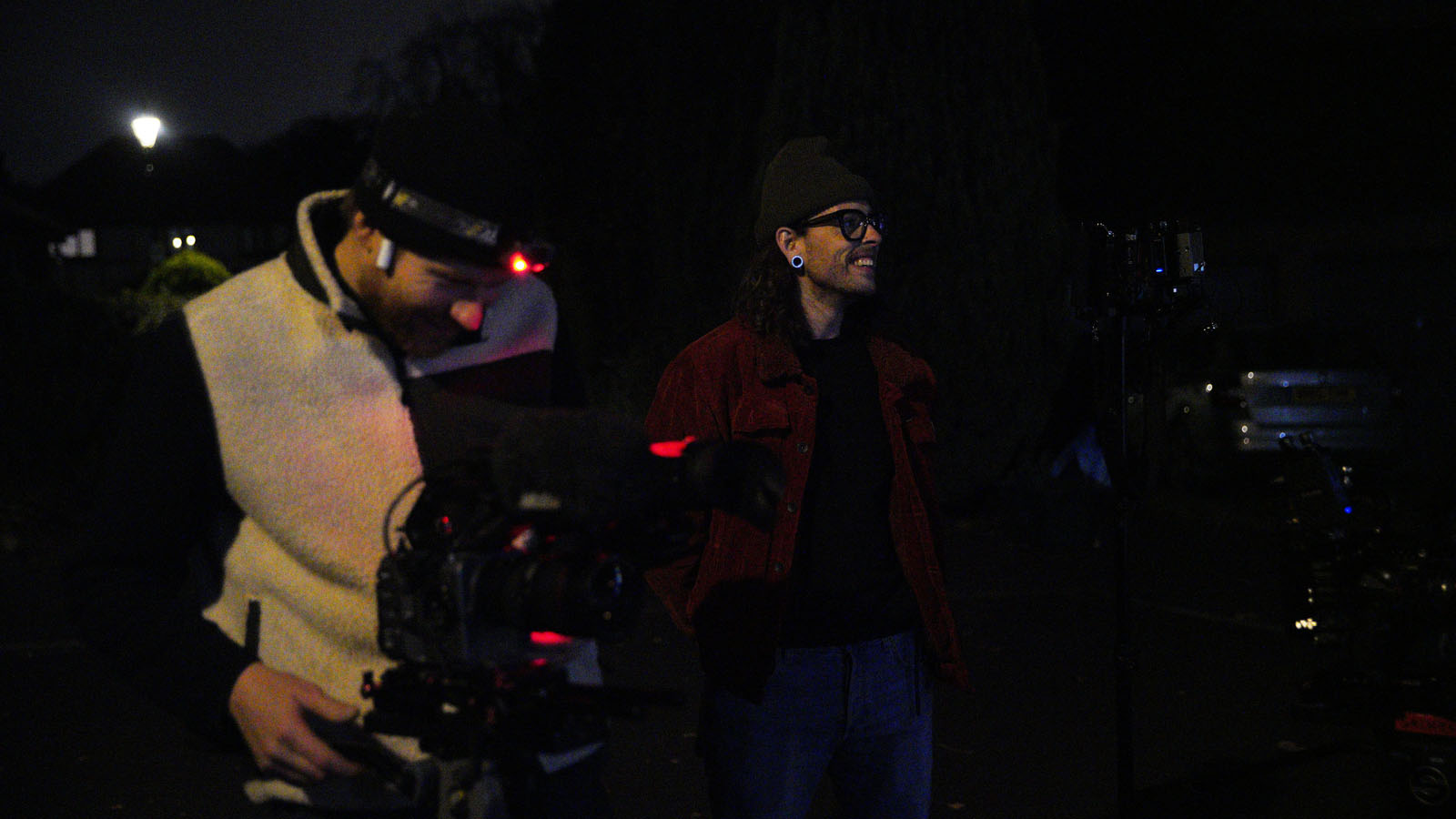 Video production still from IDLES