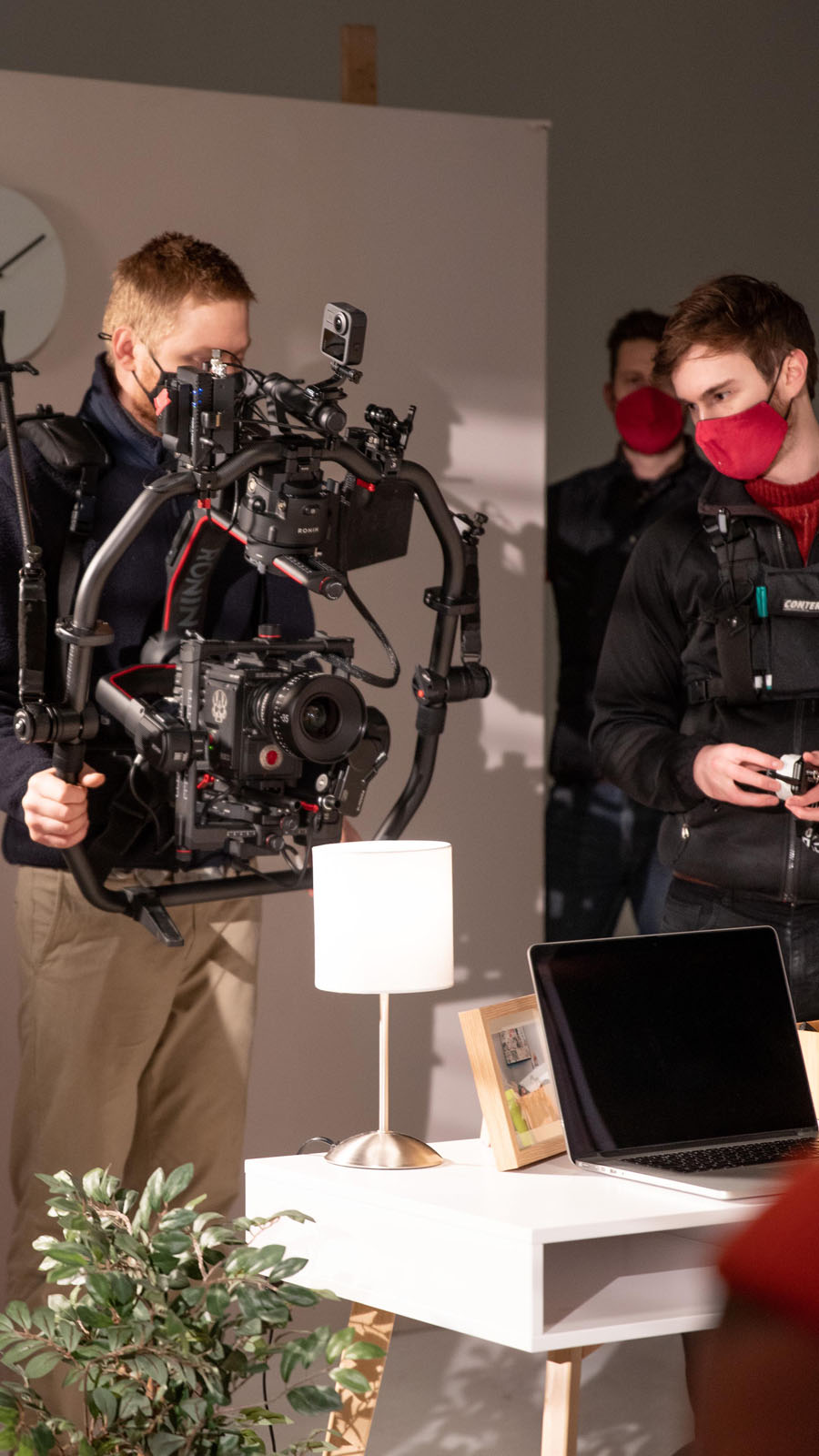 Video production still from Jisc