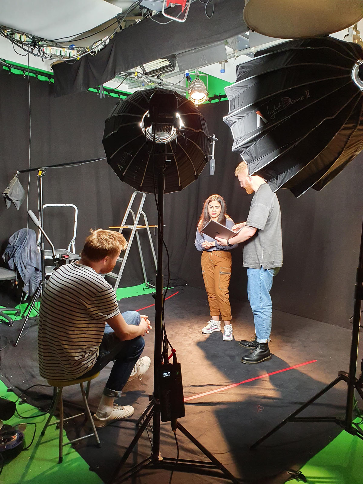 Video production still from Jisc