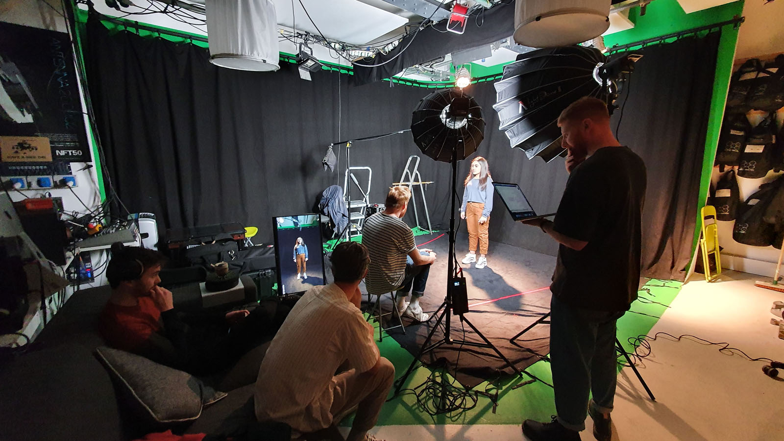 Video production still from Jisc