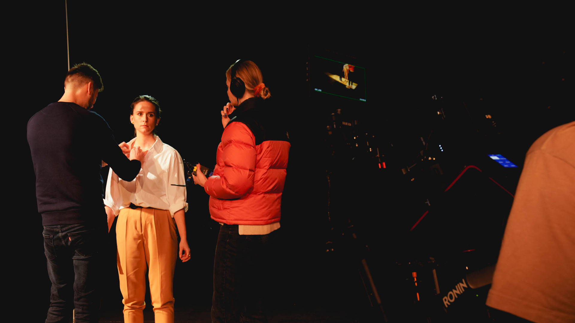 Video production still from Jisc