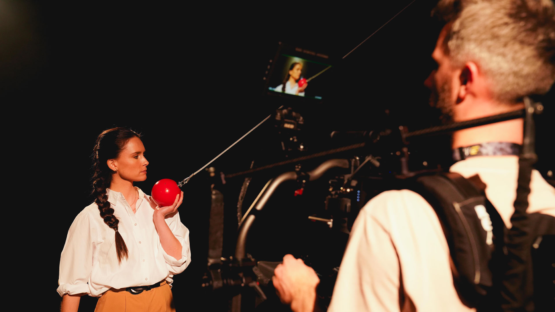 Video production still from Jisc
