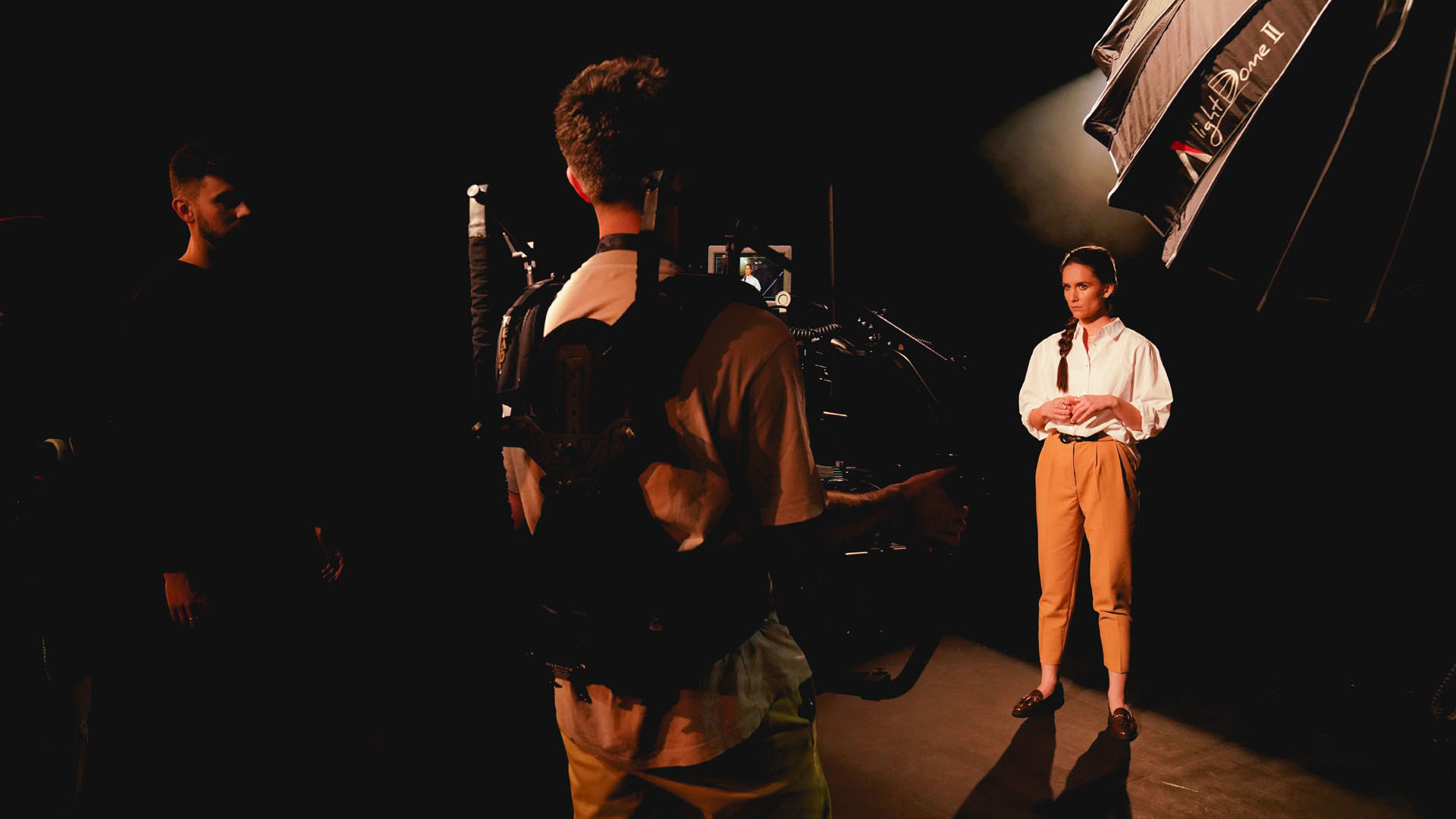 Video production still from Jisc