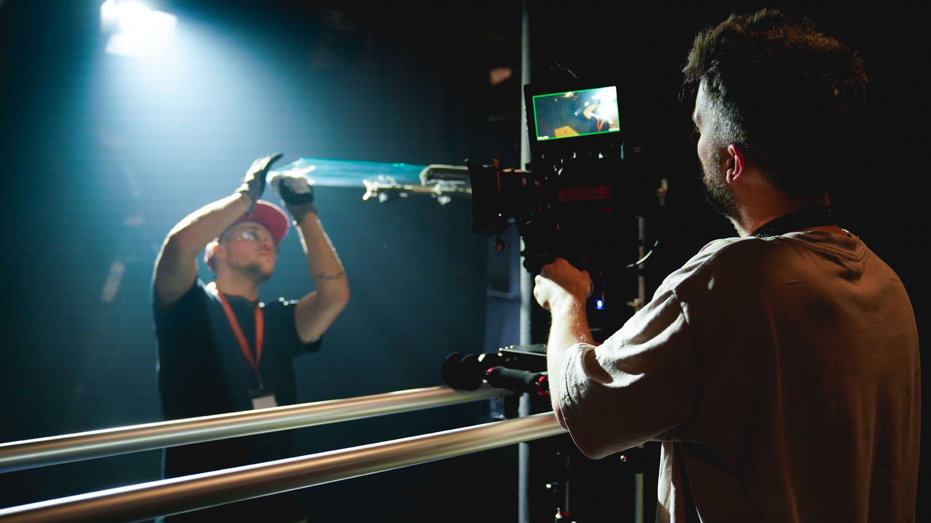 Video production still from Jisc