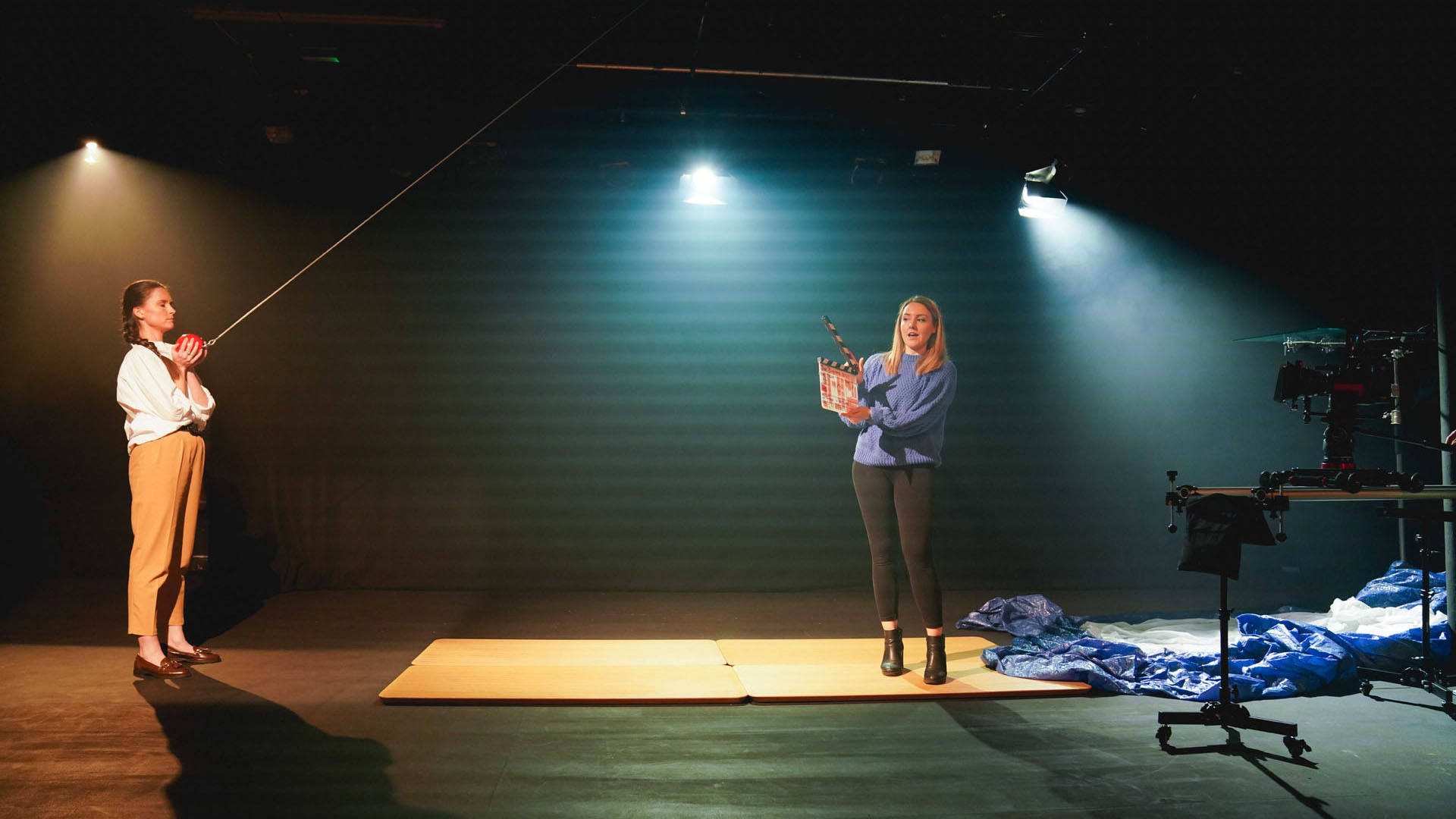 Video production still from Jisc