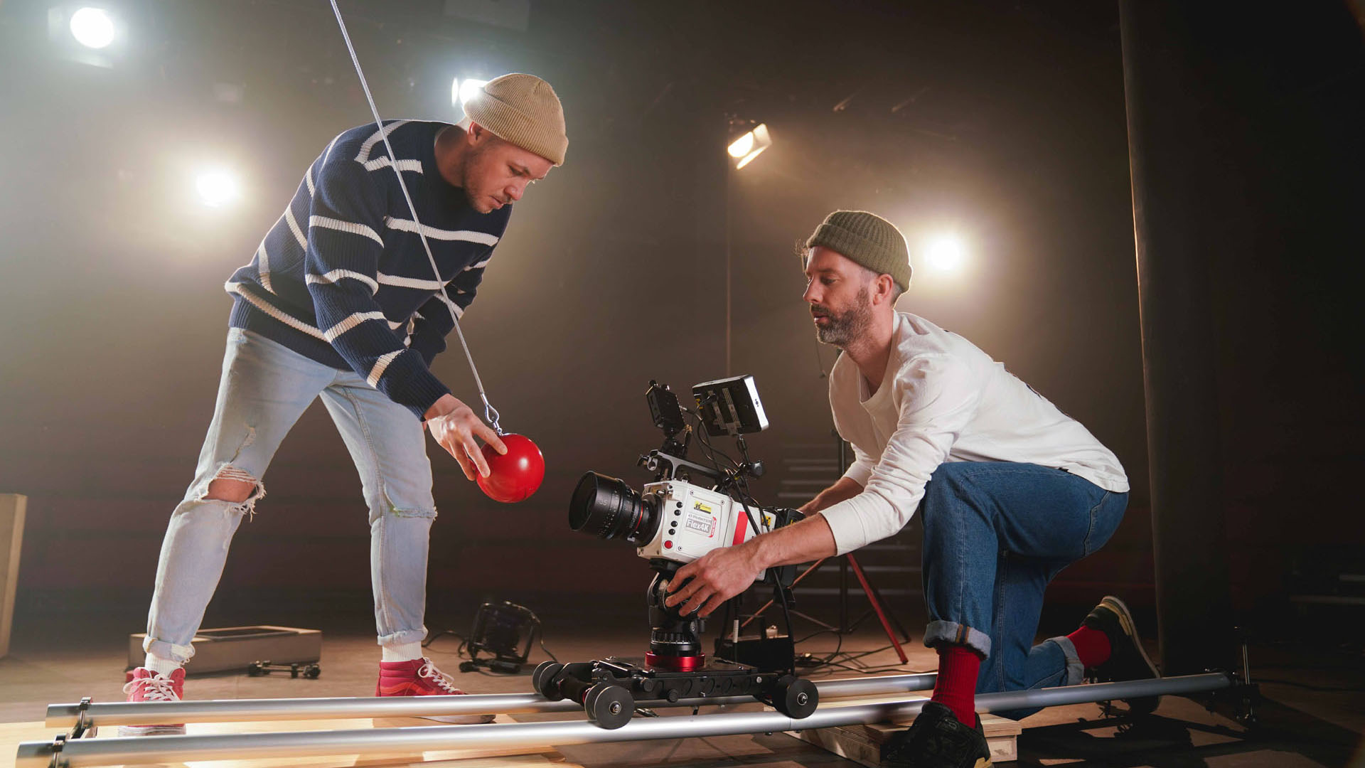 Video production still from Jisc