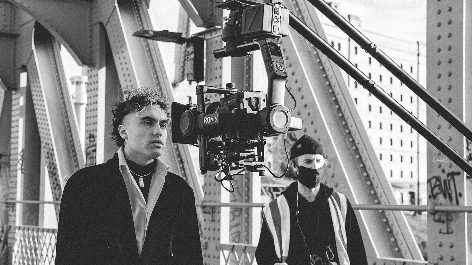 Video production still from Keir