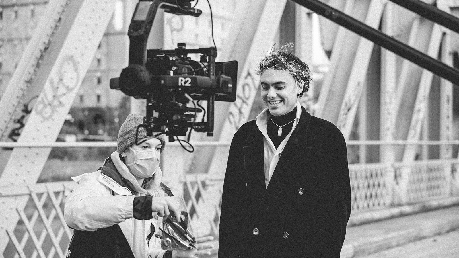 Video production still from Keir
