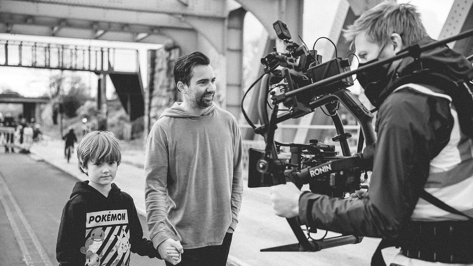 Video production still from Keir