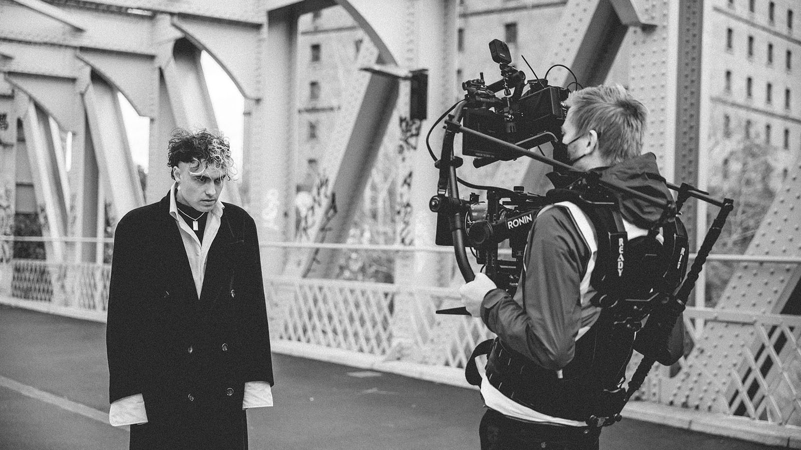Video production still from Keir