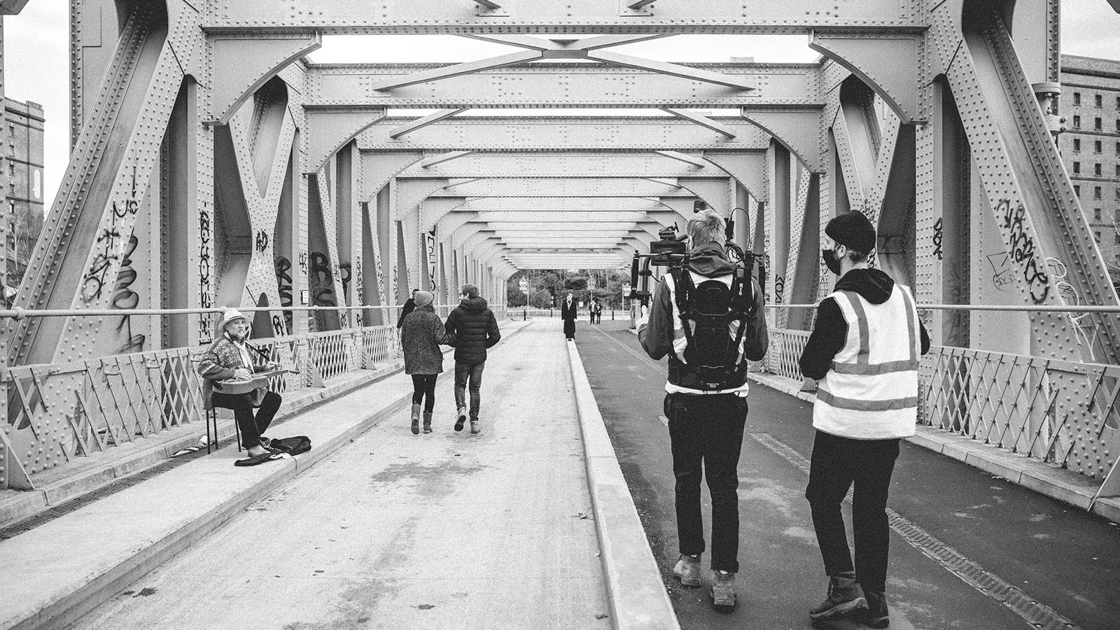 Video production still from Keir