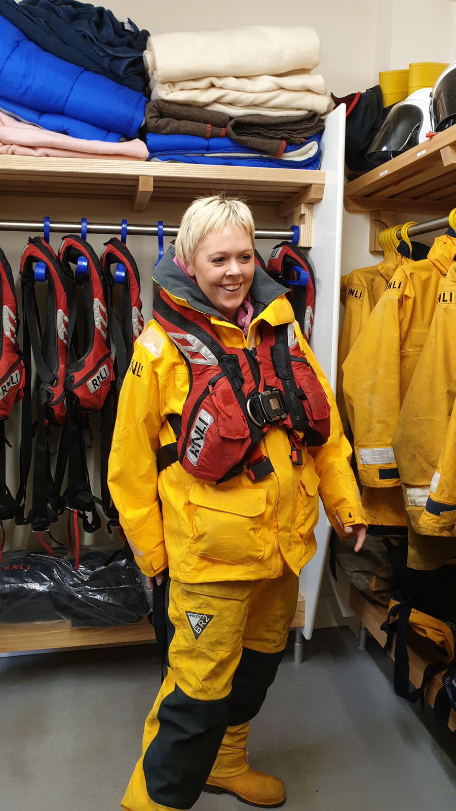 Video production still from RNLI