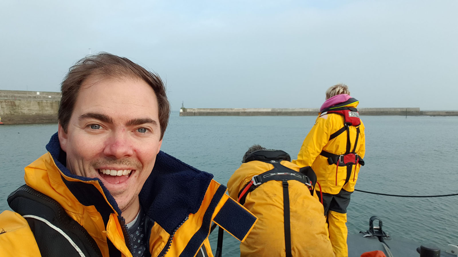 Video production still from RNLI