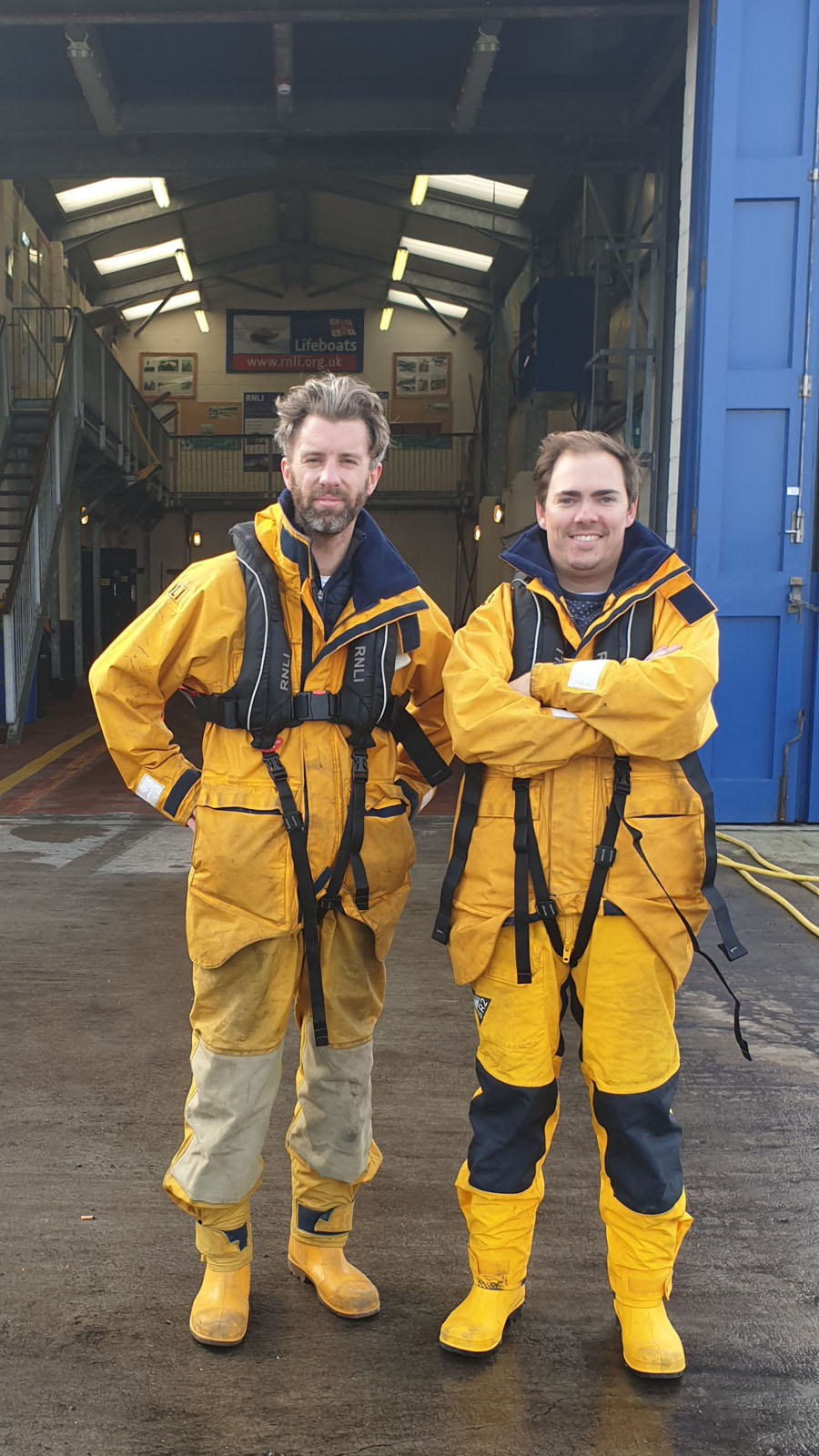 Video production still from RNLI