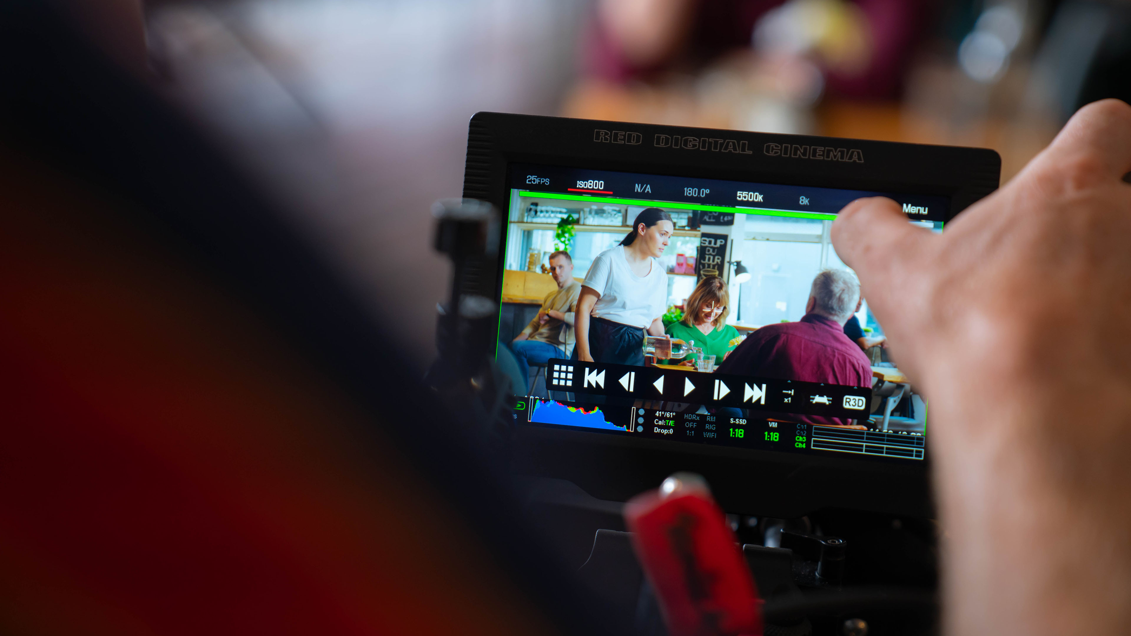 Video production still from Save A Life Cymru