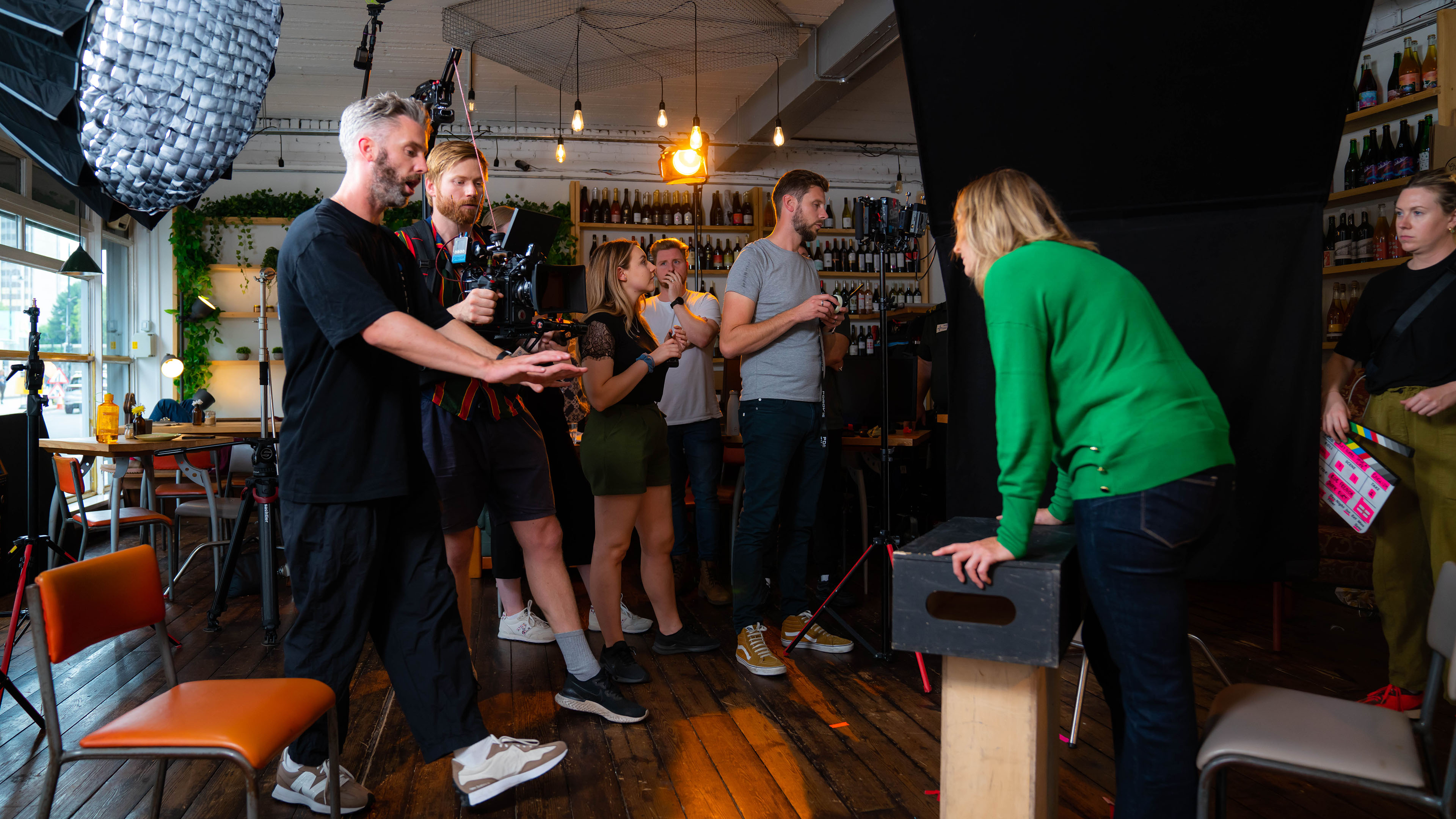 Video production still from Save A Life Cymru