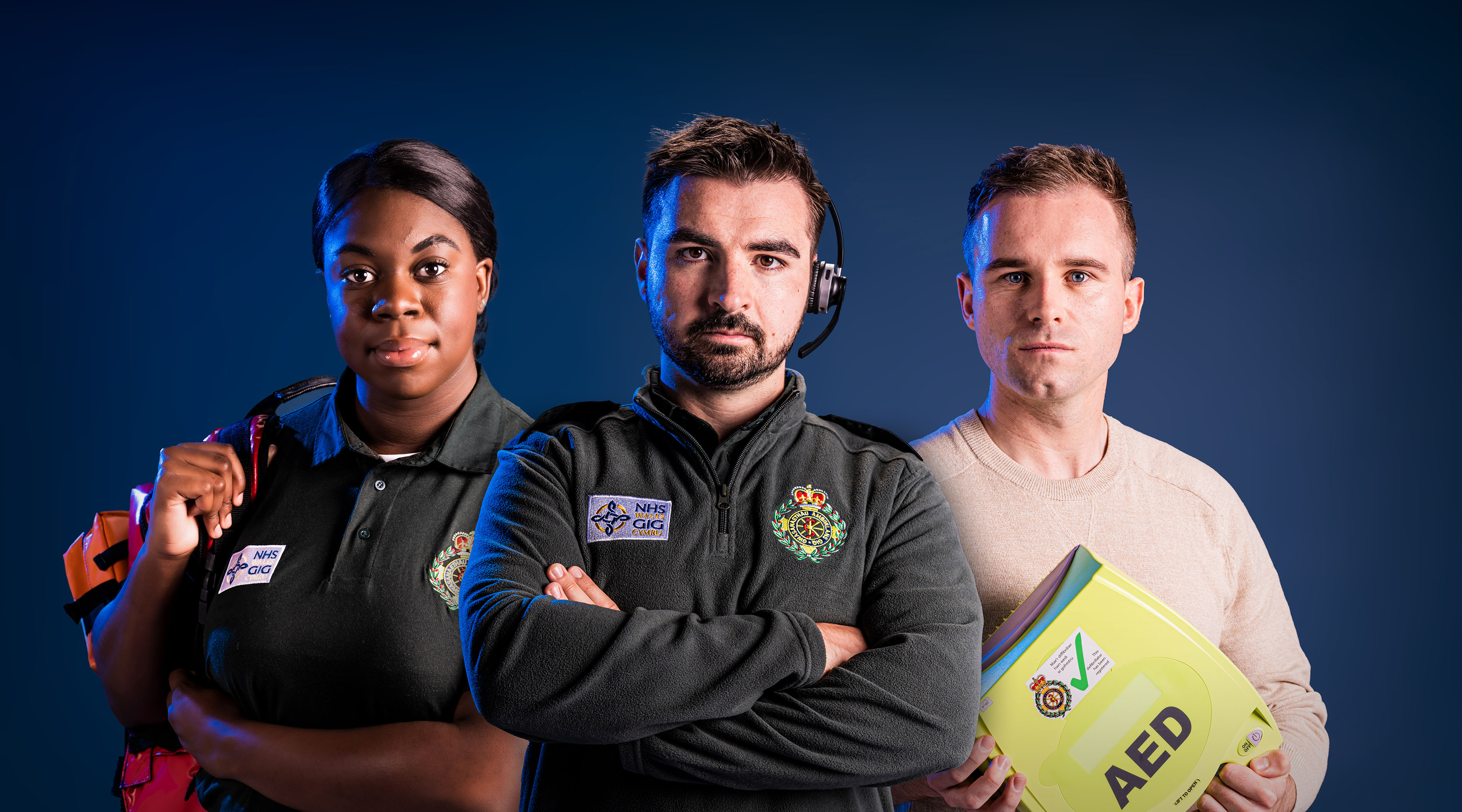 Photography still from Save A Life Cymru