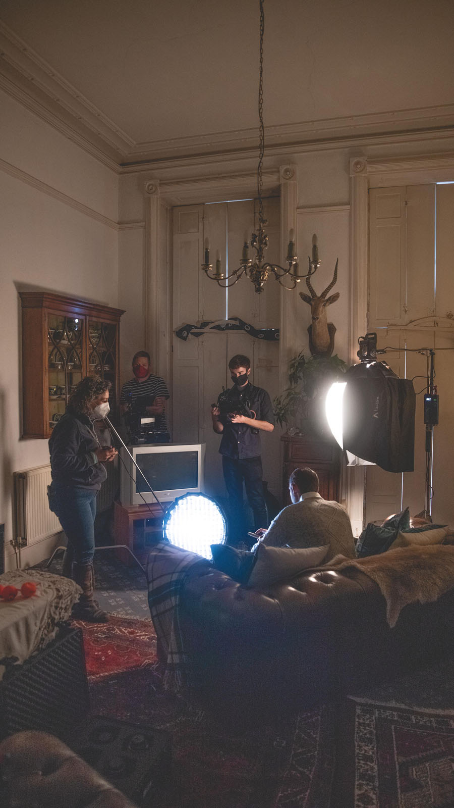 Video production still from The Royal Mint