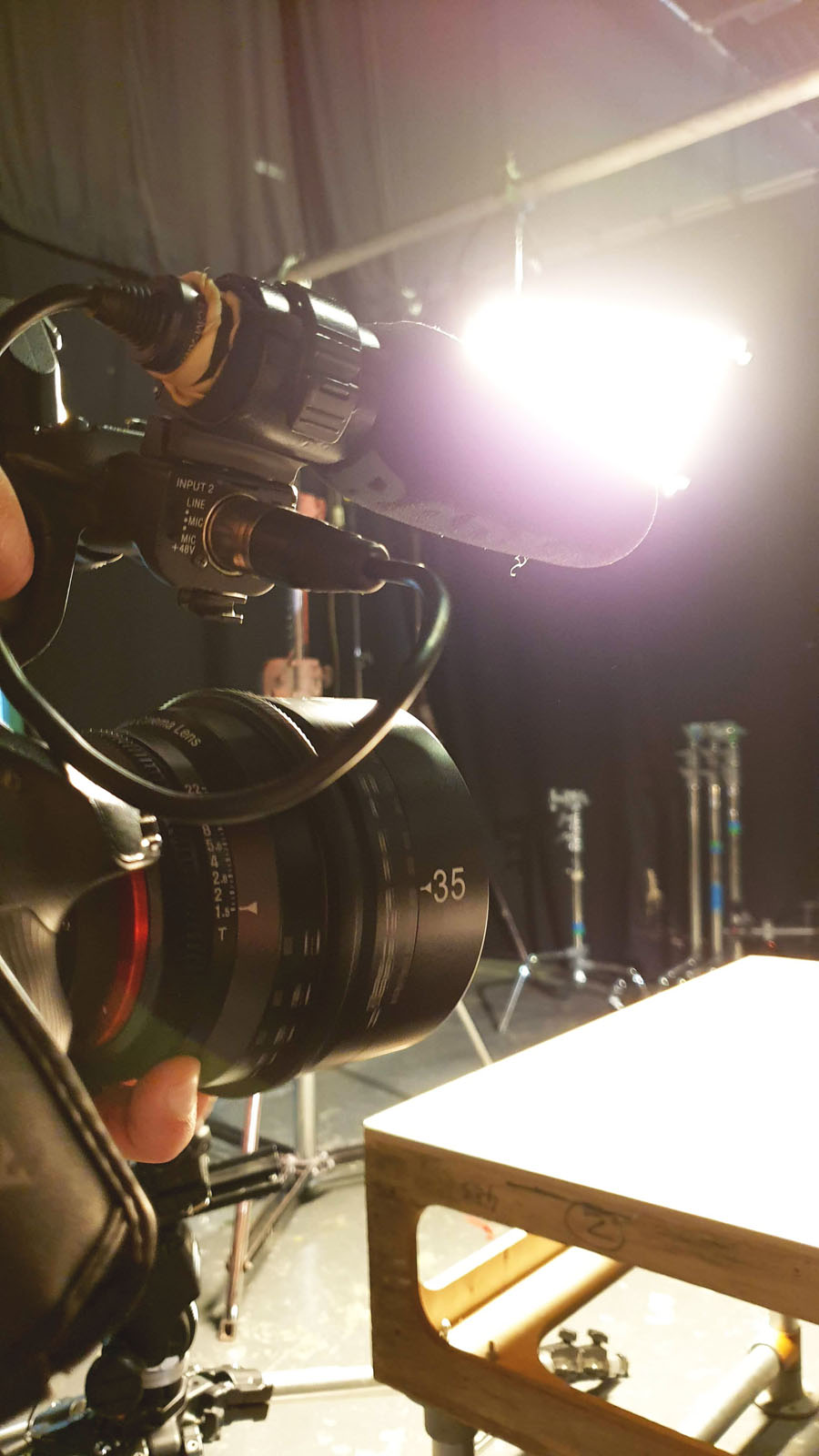 Video production still from The Royal Mint