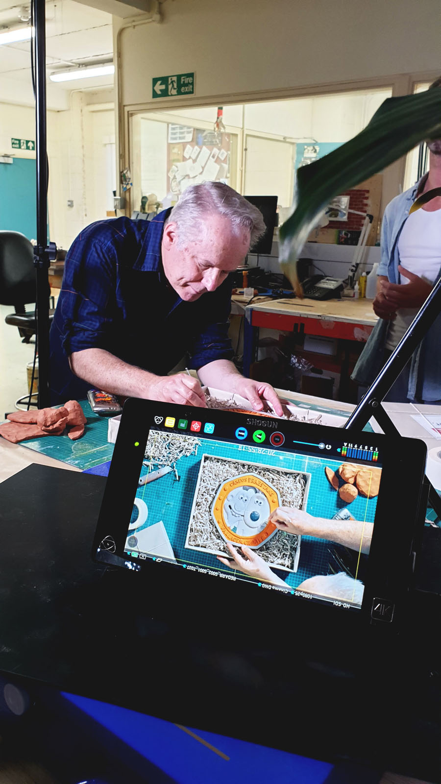 Video production still from The Royal Mint