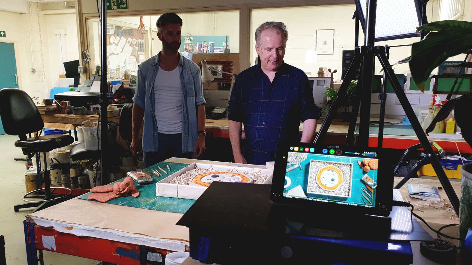 Video production still from The Royal Mint