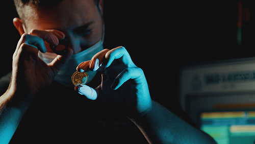 Video production still from The Royal Mint