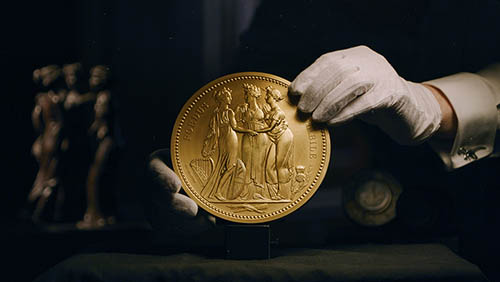 Video production still from The Royal Mint