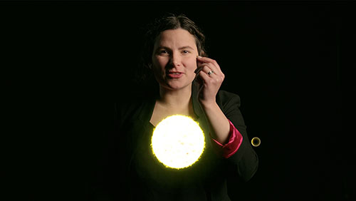 Video production still from University of Bristol